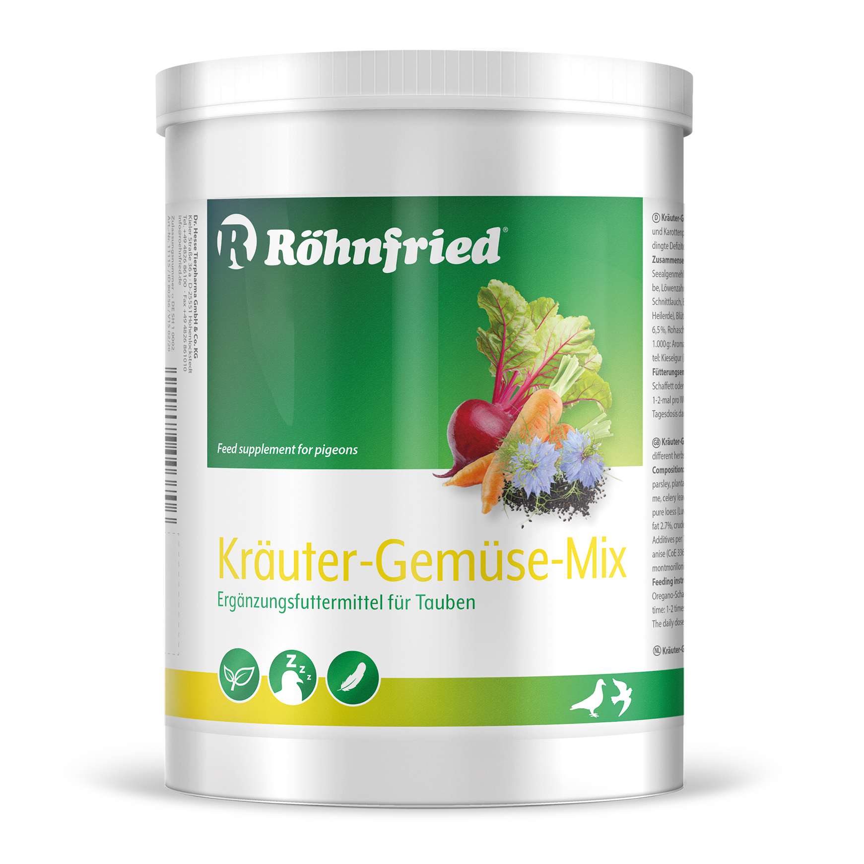 Kräuter-Gemüse-Mix (500 g) Röhnfried –